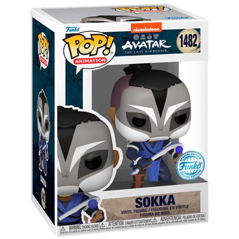 Funko -   Animations & Cartons Avatar The Last Airbender Sokka Exclusive    gyűjtői vinyl karakter