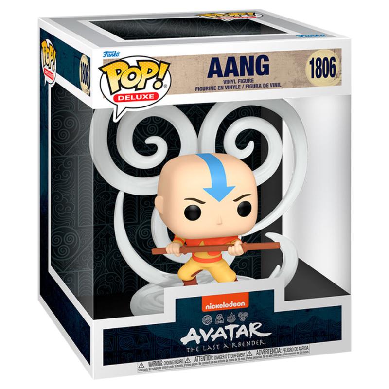 Funko -   Animations & Cartons Deluxe Avatar The Last Airbender Aang   15cm gyűjtői vinyl karakter
