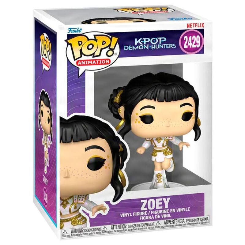 Funko -  Animations & Cartons Kpop Demon Hunters Zoey    gyűjtői vinyl karakter