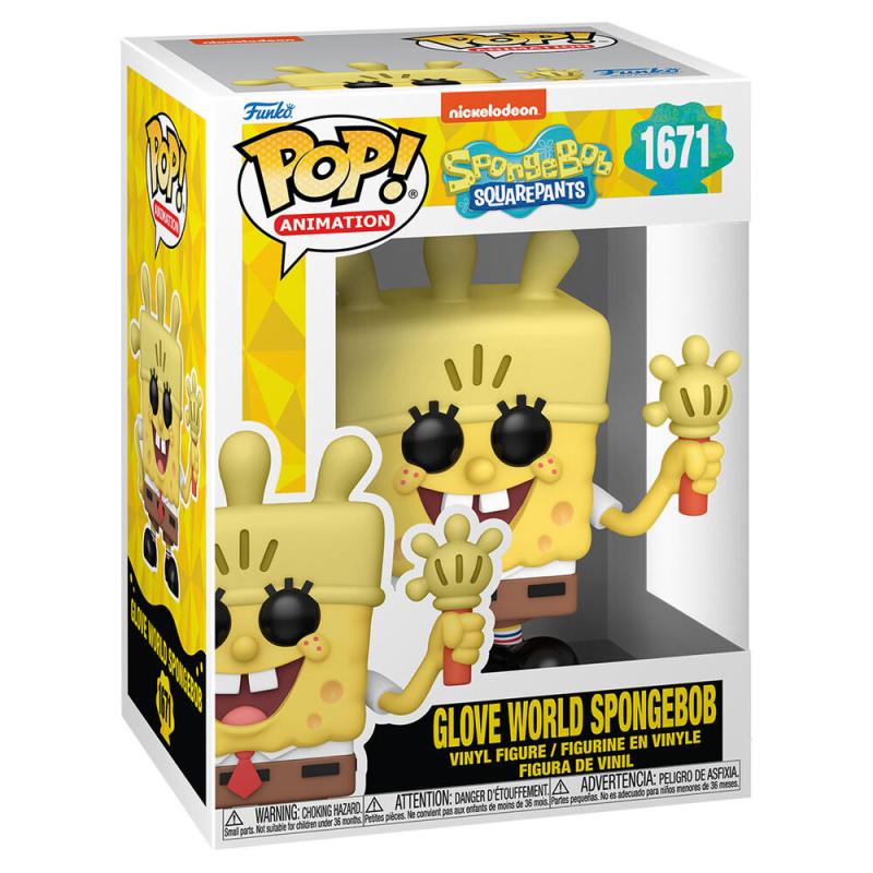 Funko -  Animations & Cartons Sponge Bob Glove World Spongebob    gyűjtői vinyl karakter