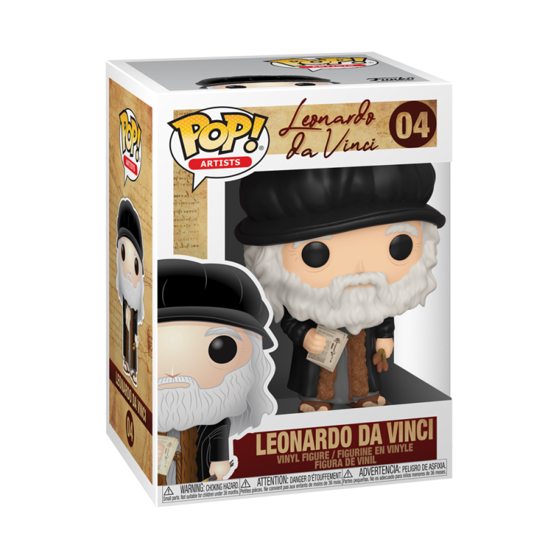 Funko -  Artists: Leonardo DaVinci  gyűjtői vinyl karakter 