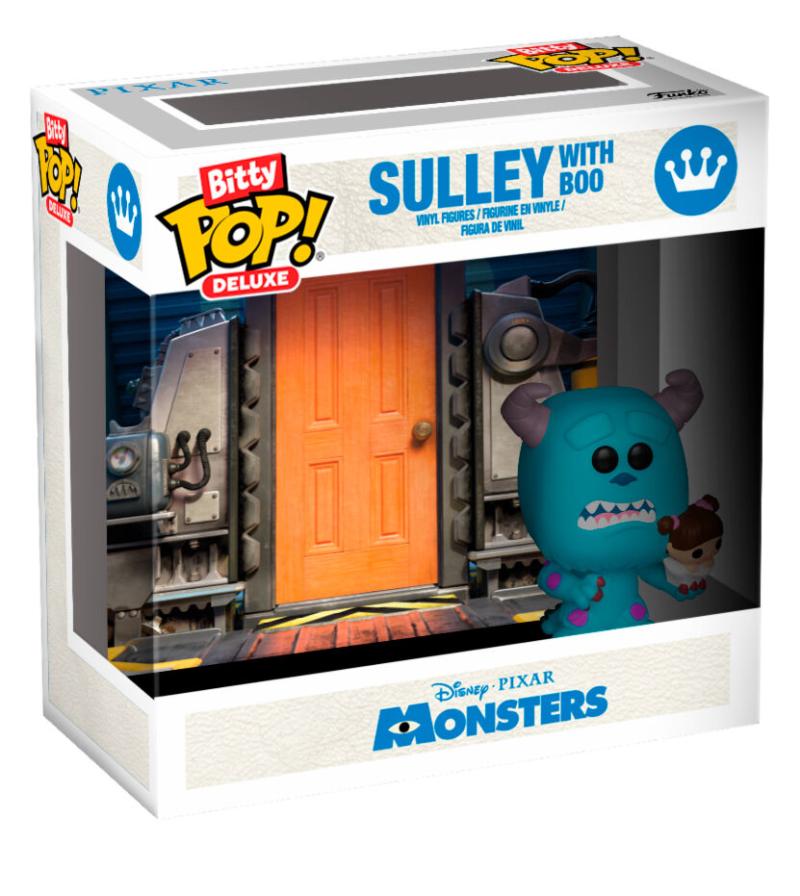 Funko -  Bitty ! Deluxe Disney Pixar Monsters Inc. Sulley with Boo
