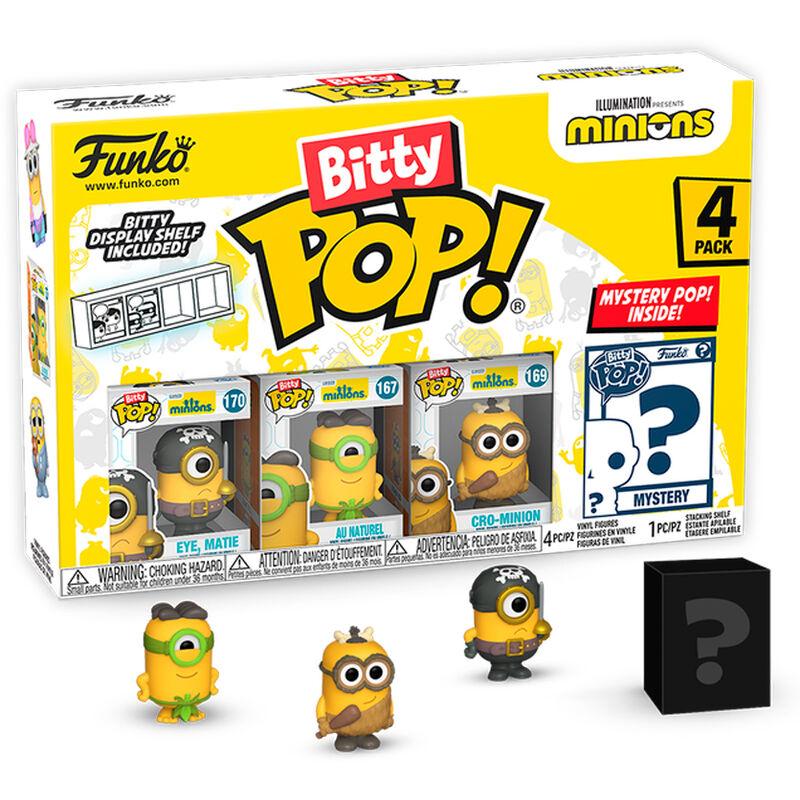 Funko -  Bitty ! Minions 4dbos gyűjtői vinyl karakter szett