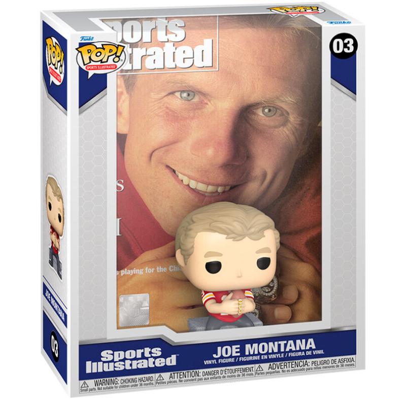 Funko -  Cover Sports Illustrated Joe Montana    gyűjtői vinyl karakter