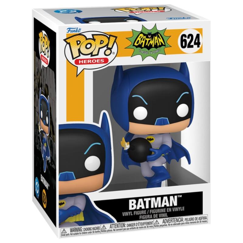 Funko -  DC Comics Batman 66 Serie 2 Batman with Bomb    gyűjtői vinyl karakter