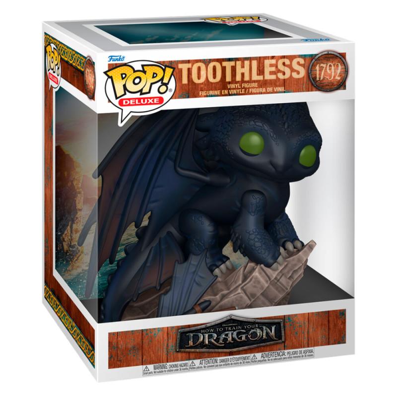 Funko -  Deluxe How to Train Your Dragon  Így neveld a sárkányod Toothless    gyűjtői vinyl karakter