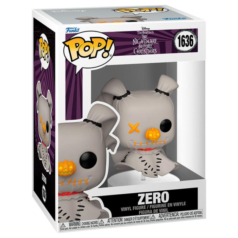 Funko -  Disney Nightmare Before Christmas Zero    gyűjtői vinyl karakter