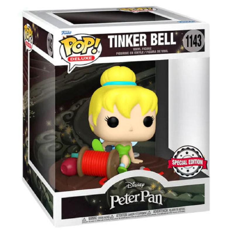 Funko -  Disney Peter Pan  Pán Péter  Tinker Bell on Spool Exclusive   15cm gyűjtői vinyl karakter