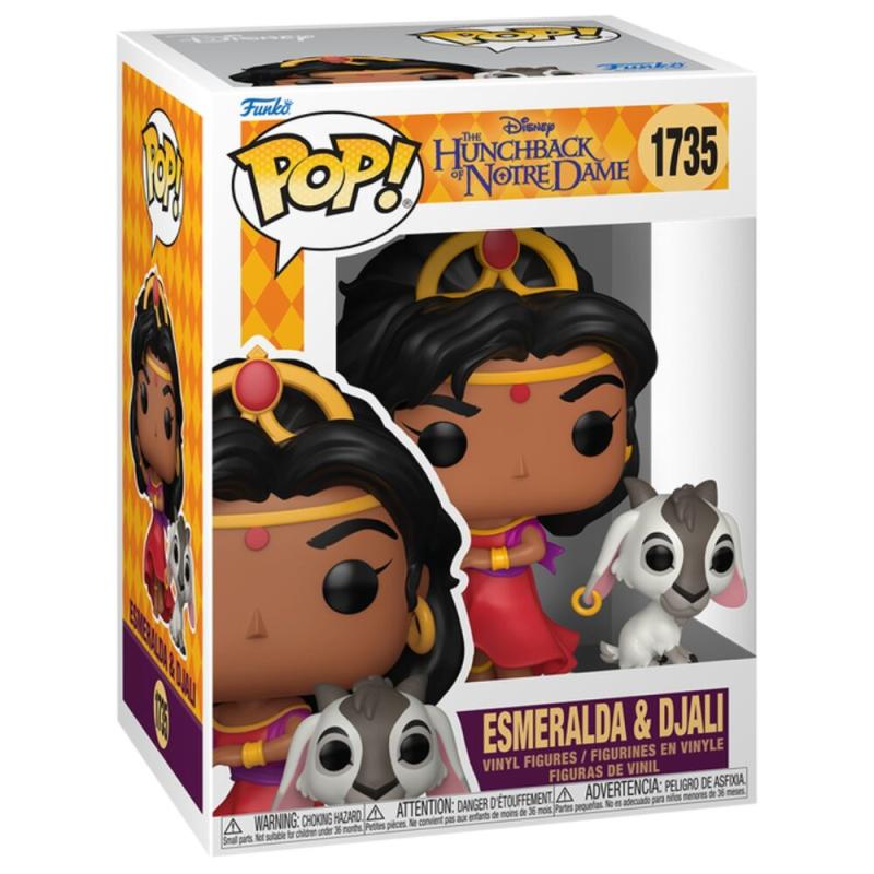 Funko -  Disney the Hunchback of Notre Dame Esmeralda & Djali    gyűjtői vinyl karakter