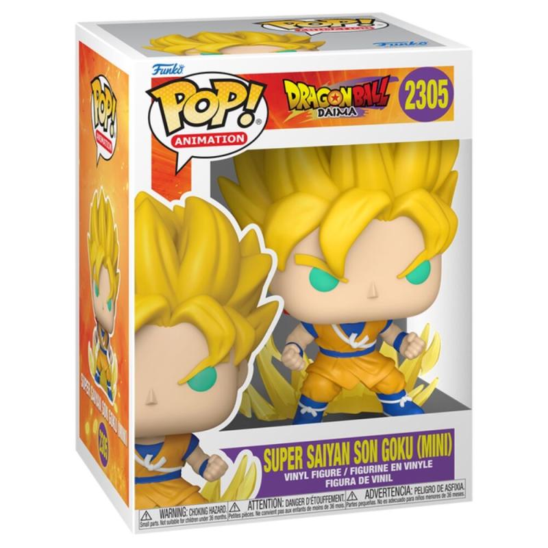 Funko -   Dragon Ball Daima Super Saiyan Son Goku Mini    gyűjtői vinyl karakter