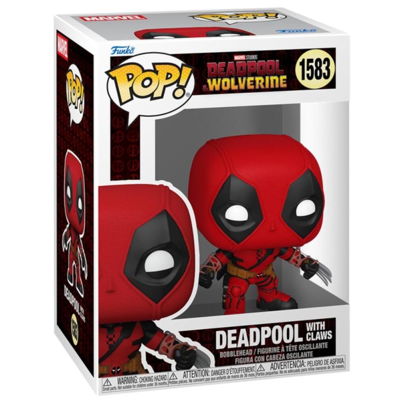 Funko -  Marvel Deadpool 3 Deadpool with Claws    gyűjtői vinyl karakter