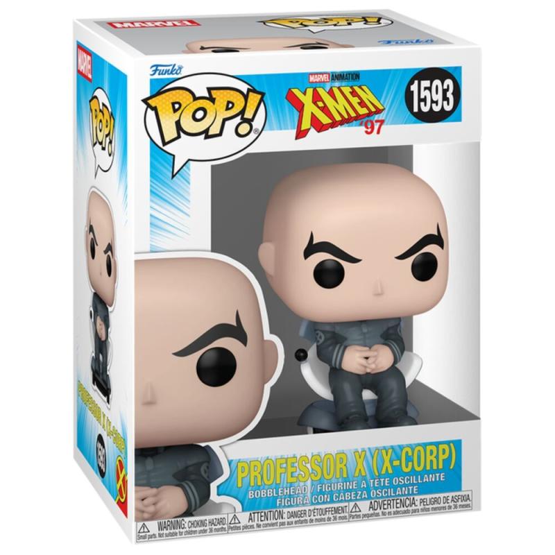 Funko -  Marvel XMen '97 Serie 3 Professor Xavier XCorp    gyűjtői vinyl karakter