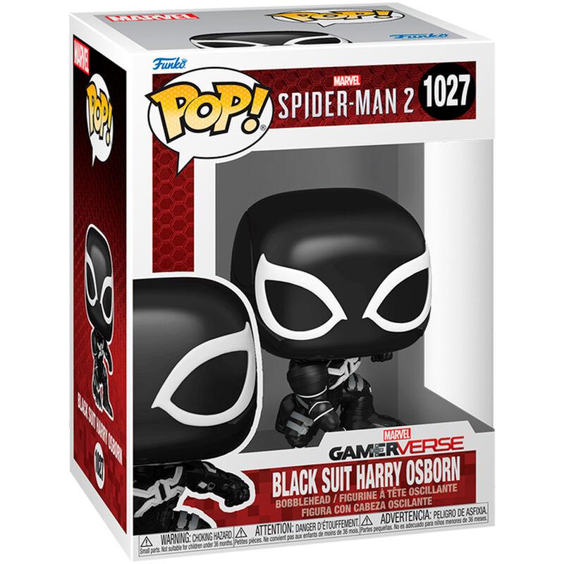 Funko -  Mavel SpiderMan 2 Black Suit Harry Osborn    gyűjtői vinyl karakter