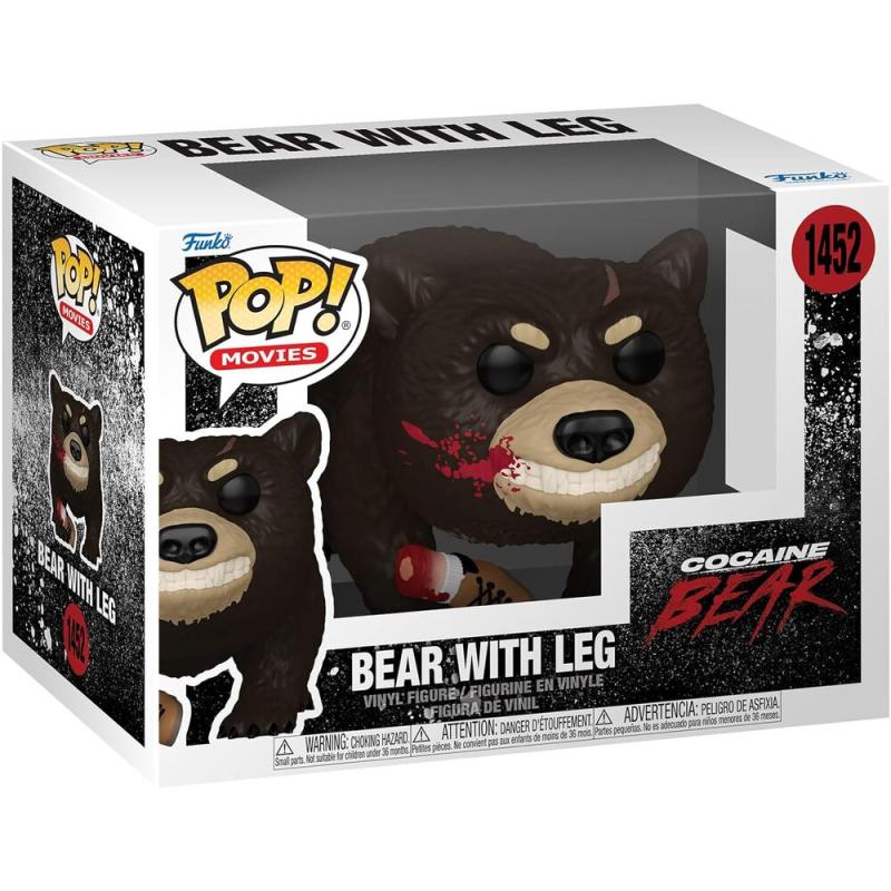 Funko -  Movies Cocaine Bear  Bear with Leg    gyűjtői vinyl karakter