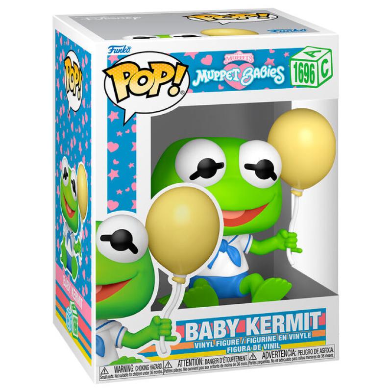 Funko -  Muppet Babies Baby Kermit    gyűjtői vinyl karakter