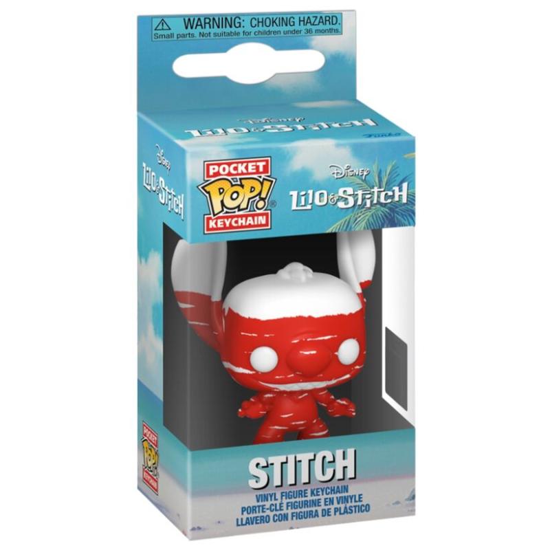 Funko -  Pocket ! Disney Lilo & Stitch  Stitch Badness Level kulcstartó