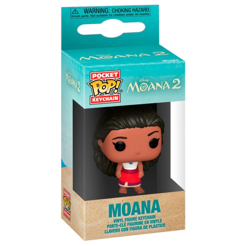 Funko -  Pocket !  Disney Vaiana Moana 2 Moana kulcstartó