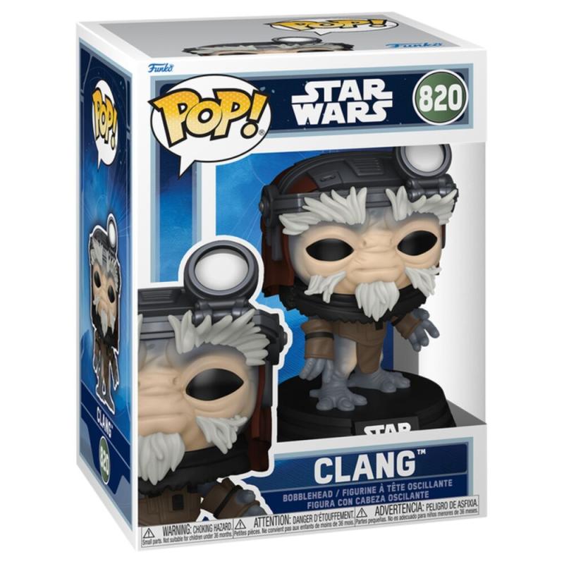Funko -  Star Wars The Mandalorian & Grogu  Clang    gyűjtői vinyl karakter