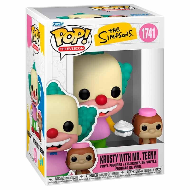 Funko -  Television The Simpsons Krusty with Mr. Teeny    gyűjtői vinyl karakter