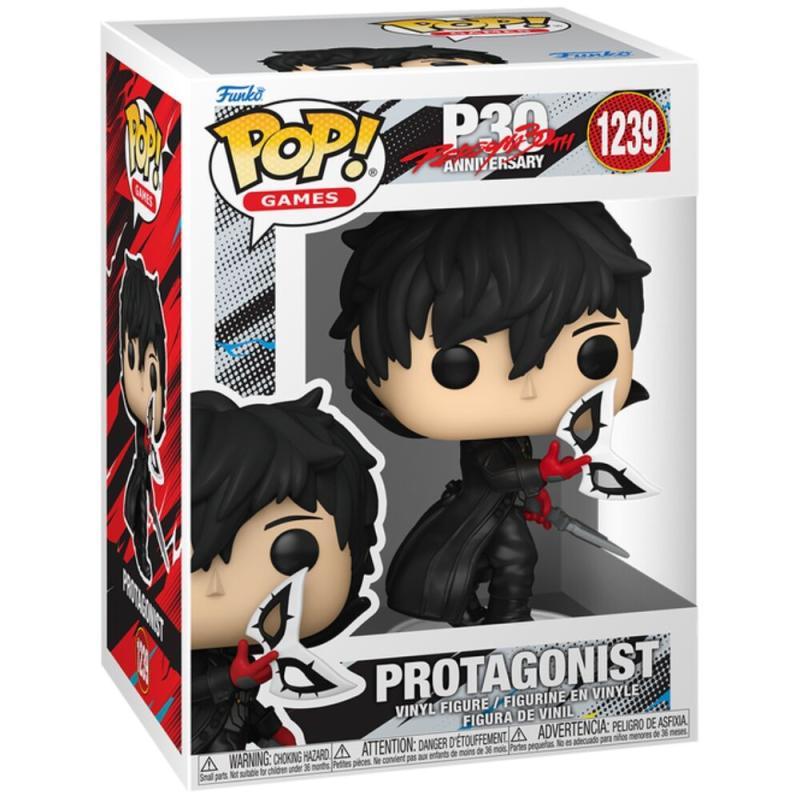 Funko -  Video & Games Persona 5 Protagonist Ren 30th Anniversary    gyűjtői vinyl karakter