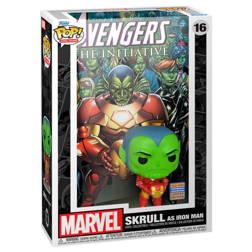 Funko -  Album Marvel Avengers Skrull as Iron Man Exclusive    gyűjtői vinyl karakter