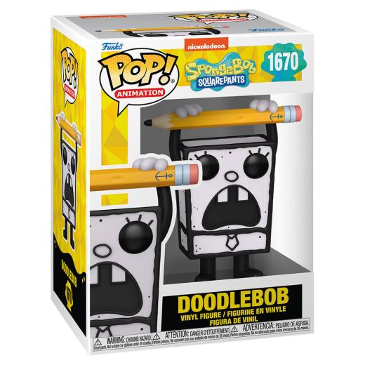 Funko -  Animations & Cartons Sponge Bob Doodlebob    gyűjtői vinyl karakter