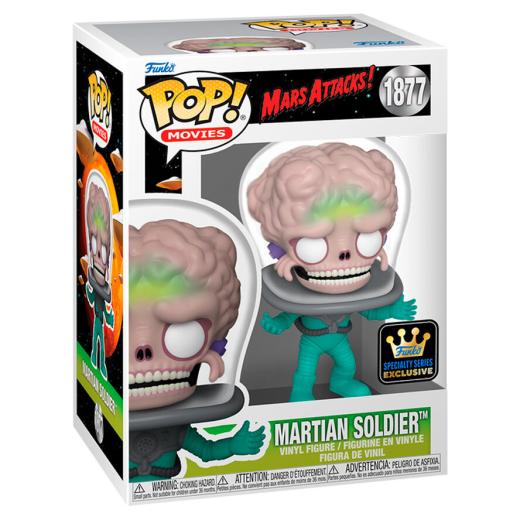 Funko -   Anime Mars Attacks Martian Soldier Exclusive    gyűjtői vinyl karakter
