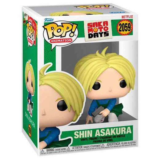 Funko -  Anime Sakamoto Days Shin Asakura    gyűjtői vinyl karakter
