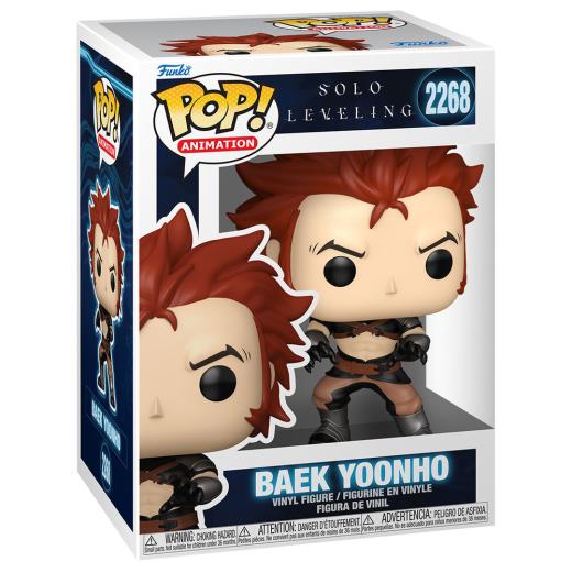 Funko -  Anime Solo Leveling Baek Yoonho    gyűjtői vinyl karakter