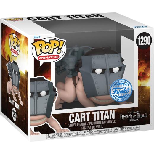 Funko -   Anime Super Attack On Titan Cart Titan Exclusive    gyűjtői vinyl karakter