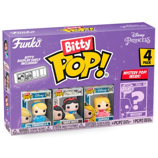 Funko -  Bitty ! Disney Princess Cinderella 4dbos gyűjtői vinyl karakter szett