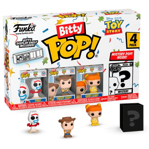 Funko -  Bitty ! Disney Toy Story Forky 4dbos gyűjtői vinyl karakter szett