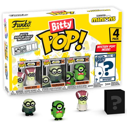 Funko -  Bitty ! Minions Series 2 4dbos gyűjtői vinyl karakter szett