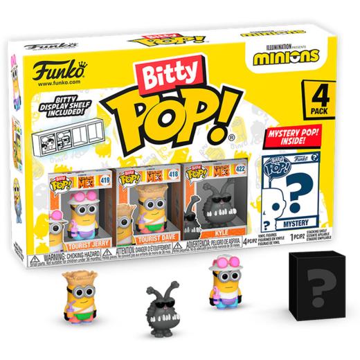Funko -  Bitty ! Minions Series 4 4dbos gyűjtői vinyl karakter szett