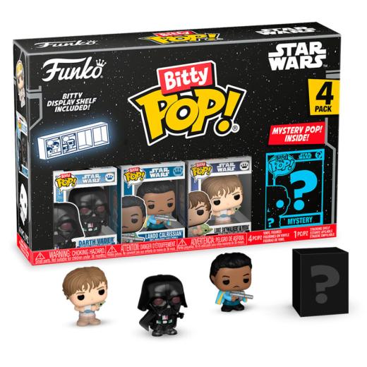 Funko -  Bitty ! Star Wars Darth Vader 4dbos gyűjtői vinyl karakter szett