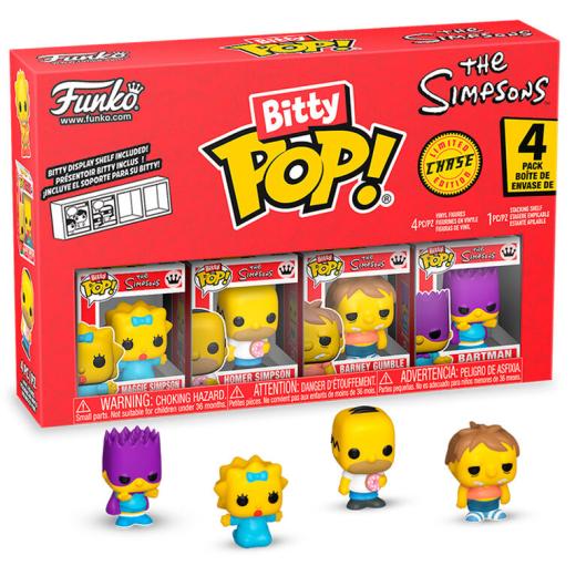 Funko -  Bitty ! The Simpsons Maggie  4dbos gyűjtői vinyl karakter szett