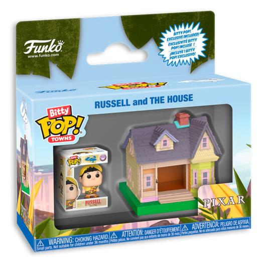 Funko -  Bitty ! Town Disney Pixar UP Russel and the House