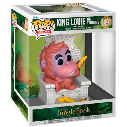 Funko -  Deluxe Disney Jungle book  Dzsungel könyve King Louie   15cm gyűjtői vinyl karakter
