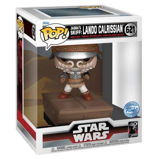 Funko -  Deluxe Star Wars Jabba Skiff Lando Calrissian Exclusive   15cm gyűjtői vinyl karakter