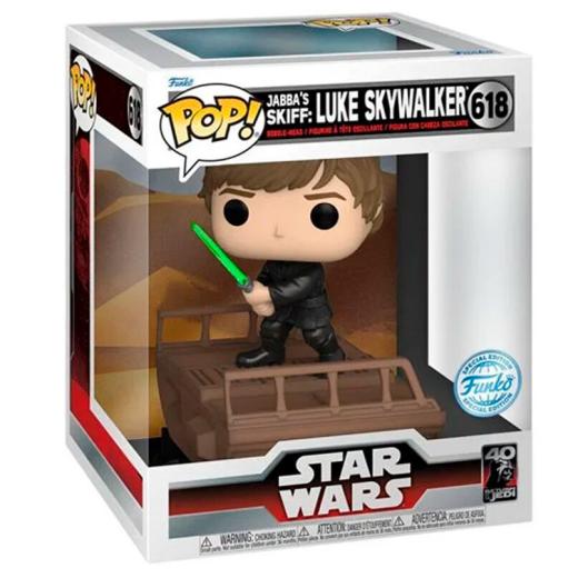 Funko -  Deluxe Star Wars Luke Skywalker Exclusive   15cm gyűjtői vinyl karakter