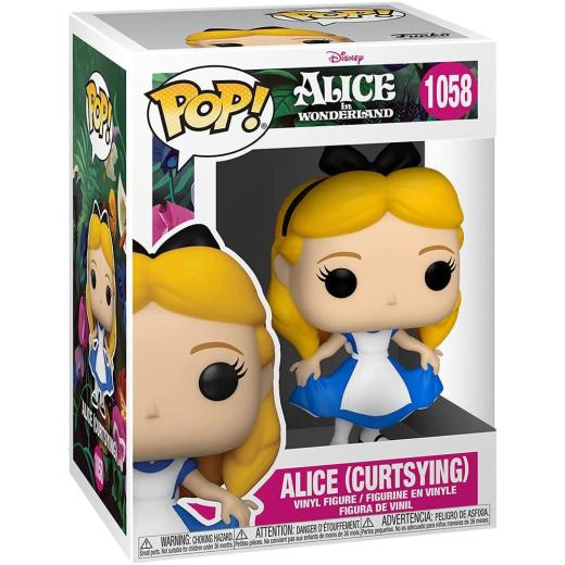 Funko -  Disney Alice in Wonderland 70th Alice Curtsying    gyűjtői vinyl karakter
