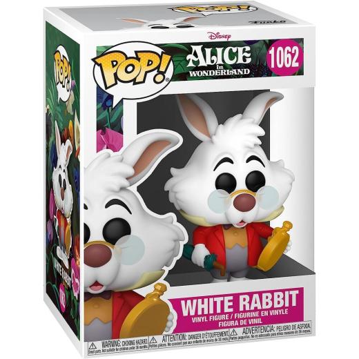 Funko -  Disney Alice in Wonderland 70th White Rabbit with Watch    gyűjtői vinyl karakter
