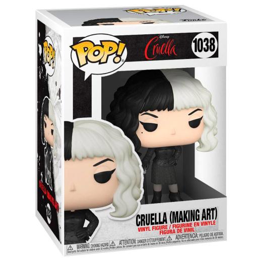 Funko -  Disney Cruella Making Art Szörnyella    gyűjtői vinyl karakter