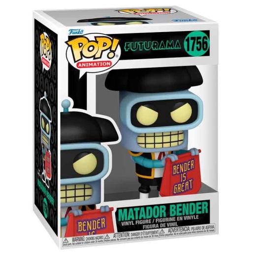 Funko -  Disney Futurama Matador Bender    gyűjtői vinyl karakter