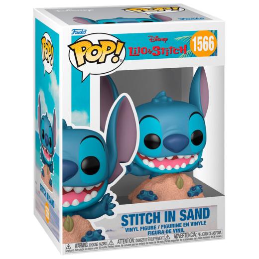 Funko -  Disney Lilo & Stitch  Stitch in Sand    gyűjtői vinyl karakter