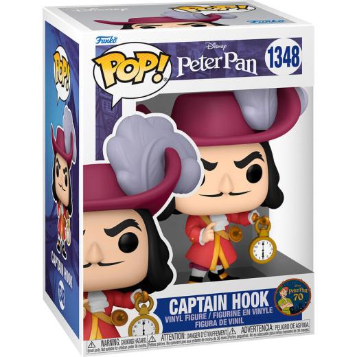 Funko -  Disney Peter Pan  Pán Péter  70th Anniversary Captain Hook    gyűjtői vinyl karakter