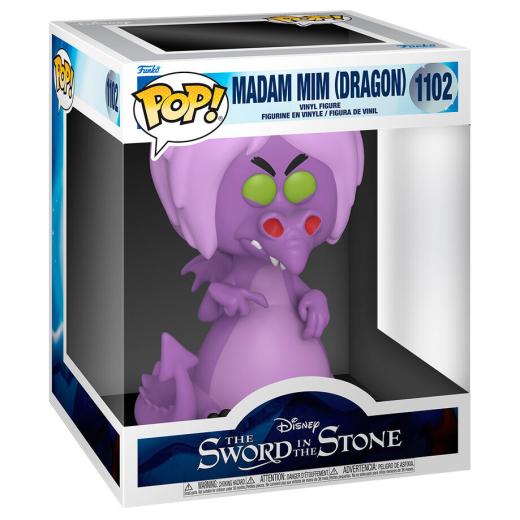 Funko -  Disney The Sword in the Stone Mim as Dragon    15cm gyűjtői vinyl karakter