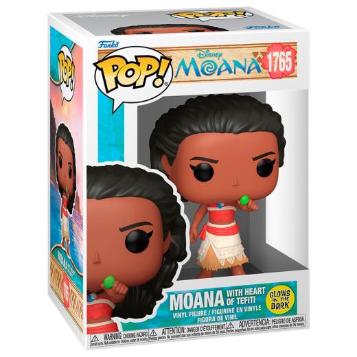 Funko -  Disney Vaiana Moana 3 Moana with Heart of Tefiti    gyűjtői vinyl karakter