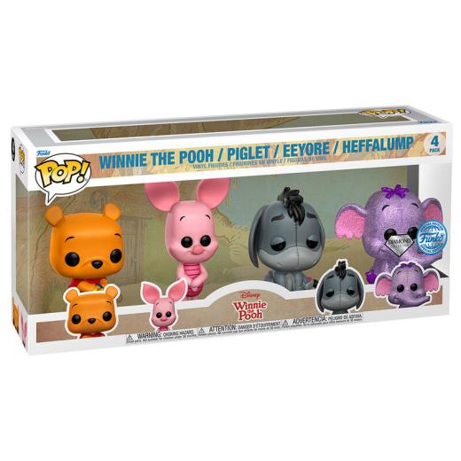 Funko -  Disney Winnie the Pooh Micimiackó 4dbos szett Exclusive   figurák