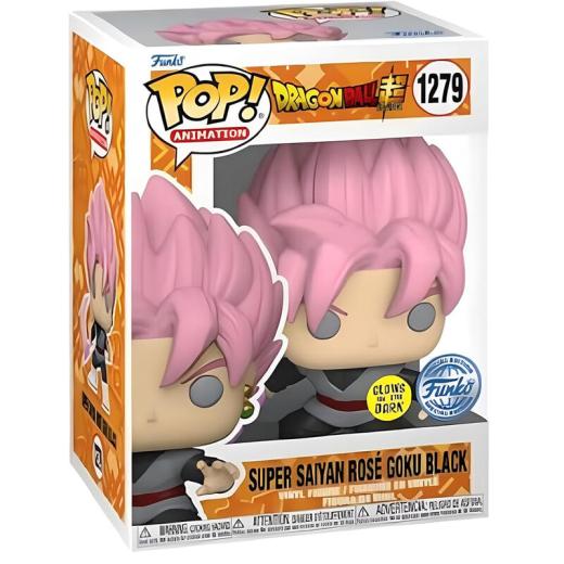 Funko -  Dragon Ball Super  Super Saiyan Rose Goku Black Exclusive    gyűjtői vinyl karakter